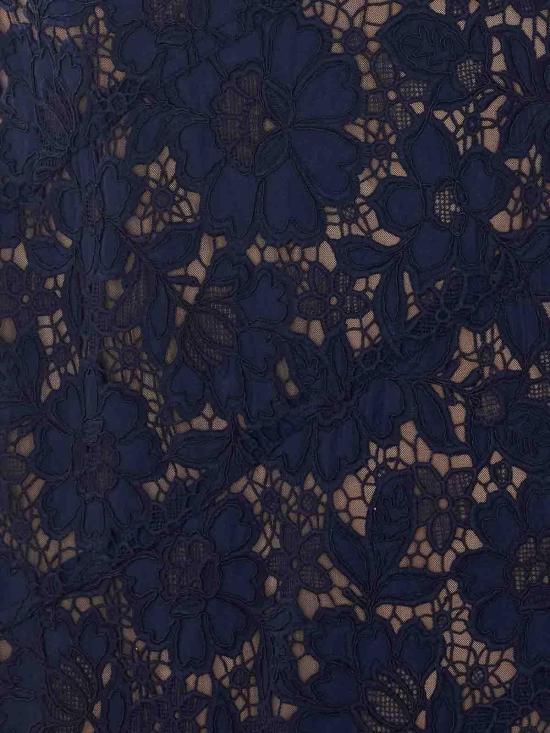 26FW 셀프 포트레이트 미디 스커트 043MNAVY BLUE - SELF PORTRAIT