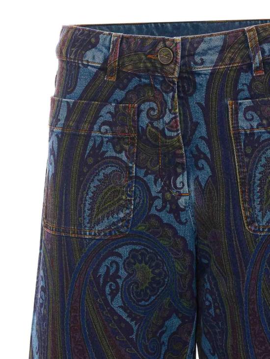26FW 에트로 스트레이트 팬츠 WRNB0040AK157X0885 BLUE - ETRO