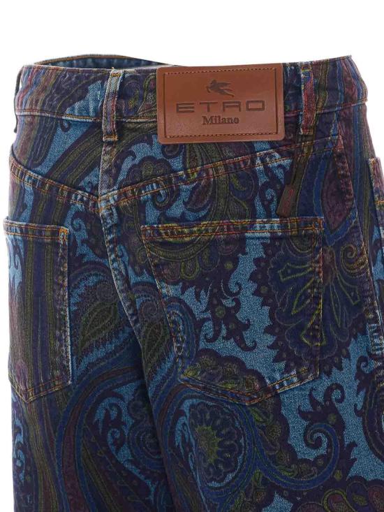 26FW 에트로 스트레이트 팬츠 WRNB0040AK157X0885 BLUE - ETRO