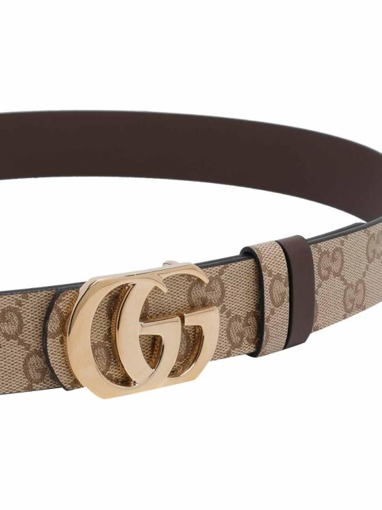 26FW 구찌 리버서블 컷 GG 마몽 벨트 874723AAGRK9751 BEIGE - GUCCI