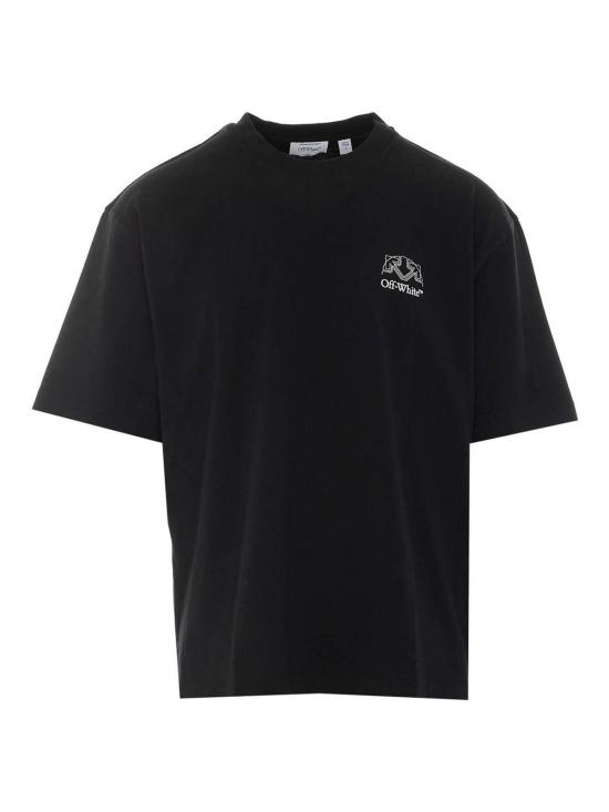 26FW 오프화이트 반팔 티셔츠 OMAA120F26JER01E001 BLACK