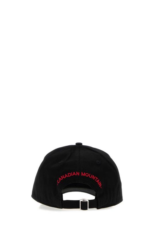  디스퀘어드2 모자 Dsquared2 코튼 햇 네로 - DSQUARED2