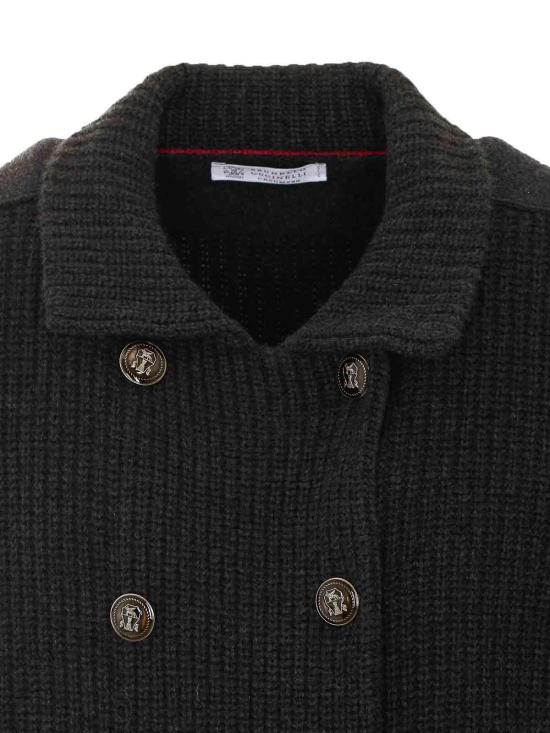 26FW 브루넬로 쿠치넬리 가디건 M22506206C9653 GREY - BRUNELLO CUCINELLI