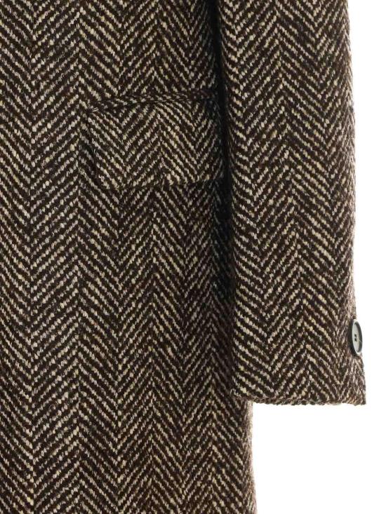 26FW 딸리아토레 미디 스커트 AMANDA340218M1160 BROWN - TAGLIATORE