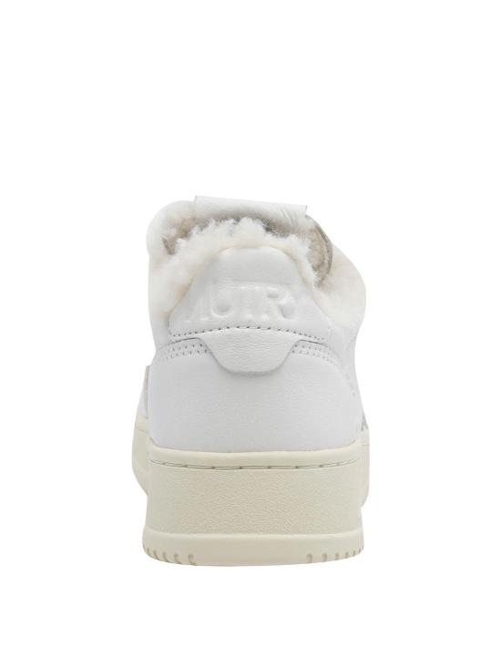 26FW 오트리 메달리스트 로우 레더 스니커즈 AULWSR01 WHITE - AUTRY