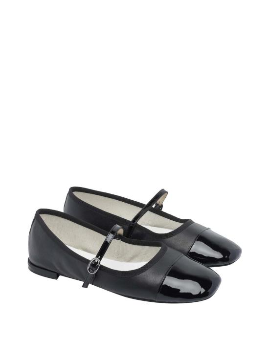 26FW 레페토 조지아나 플랫슈즈 V4222VVE410 BLACK - REPETTO