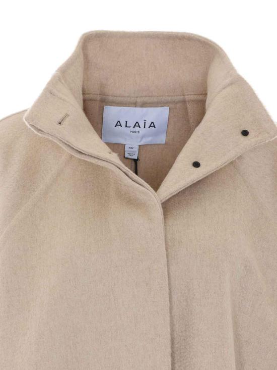 26FW 알라이아 미디 스커트 AA9M1207T500D110 BEIGE - ALAIA