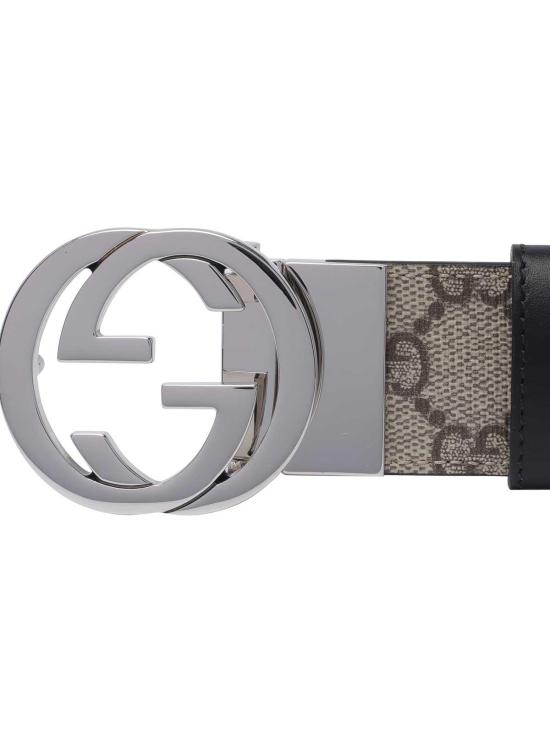 26FW 구찌 리버시블 GG 슈프림 벨트 473030KGDHN9796 BEIGE - GUCCI