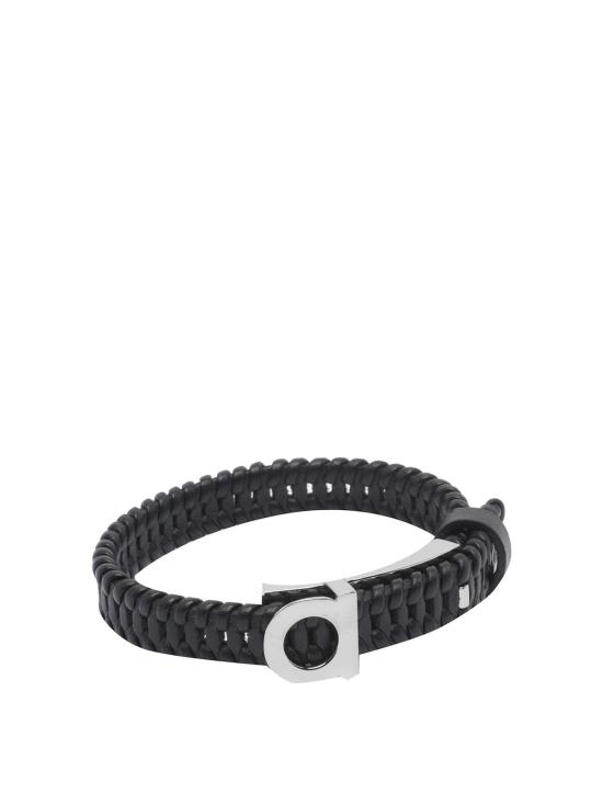 26FW 살바토레 페라가모 브레이슬릿 796114770425 BLACK - SALVATORE FERRAGAMO