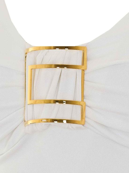 26FW 엘리자베타프랜치 민소매 티셔츠 MD00567E2360 WHITE - ELISABETTA FRANCHI