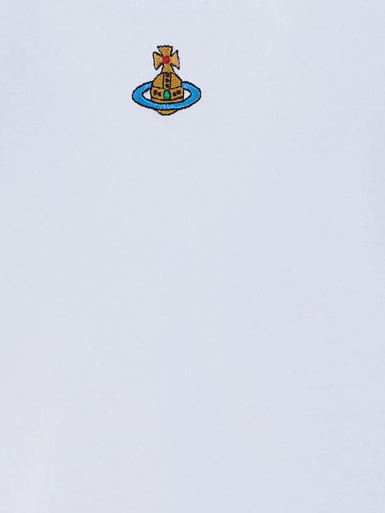 26FW 비비안웨스트우드 롤로 티셔츠 3G01002GJ00BLA401 WHITE - VIVIENNE WESTWOOD
