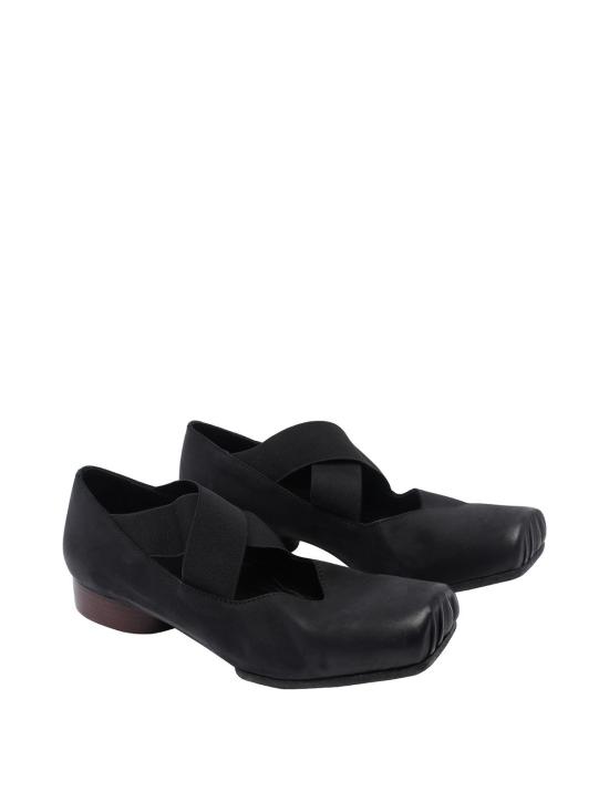 26FW 우마 왕 플랫 슈즈 US9006UW097 BLACK - UMA WANG