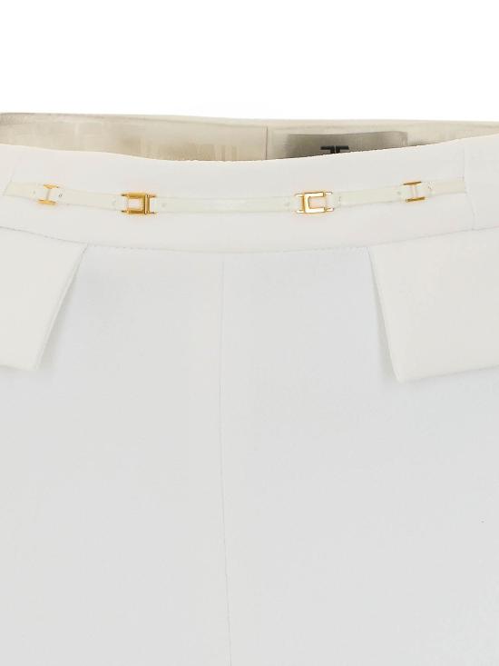 26FW 엘리자베타프랜치 팬츠 PA19666E2360 WHITE - ELISABETTA FRANCHI
