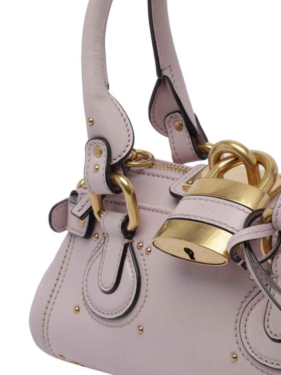 26FW 끌로에 스몰 그레인드 레더 패딩턴 백 CH26SS805P756F8 NUDE NEUTRALS - CHLOE