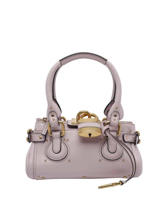 26FW 끌로에 스몰 그레인드 레더 패딩턴 백 CH26SS805P756F8 NUDE NEUTRALS