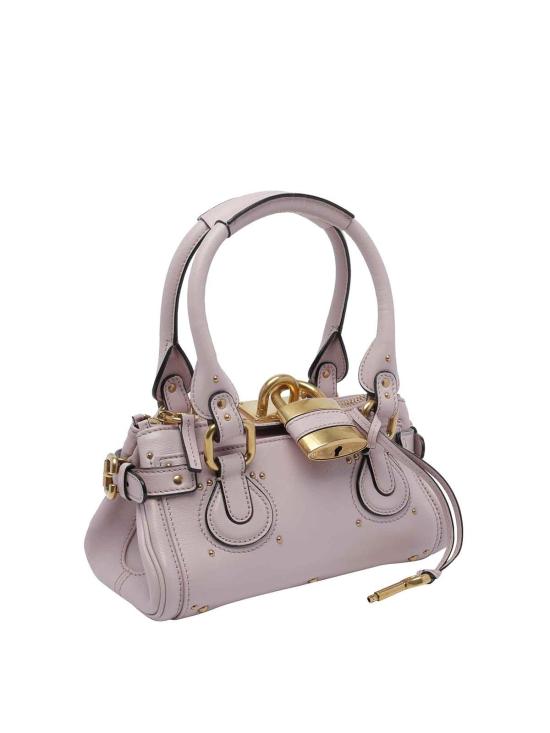 26FW 끌로에 스몰 그레인드 레더 패딩턴 백 CH26SS805P756F8 NUDE NEUTRALS - CHLOE