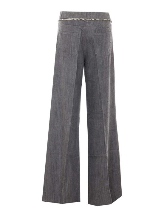 26FW 리우조 플레어 팬츠 UF6119D026687457 GREY - LIU JO