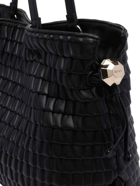 26FW 리우조 토트백 AF6098E116922222 BLACK - LIU JO