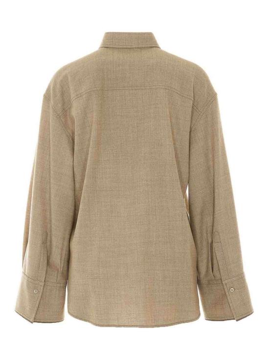 26FW 브루넬로 쿠치넬리 셔츠 MG550M1M06C1131 BEIGE - BRUNELLO CUCINELLI
