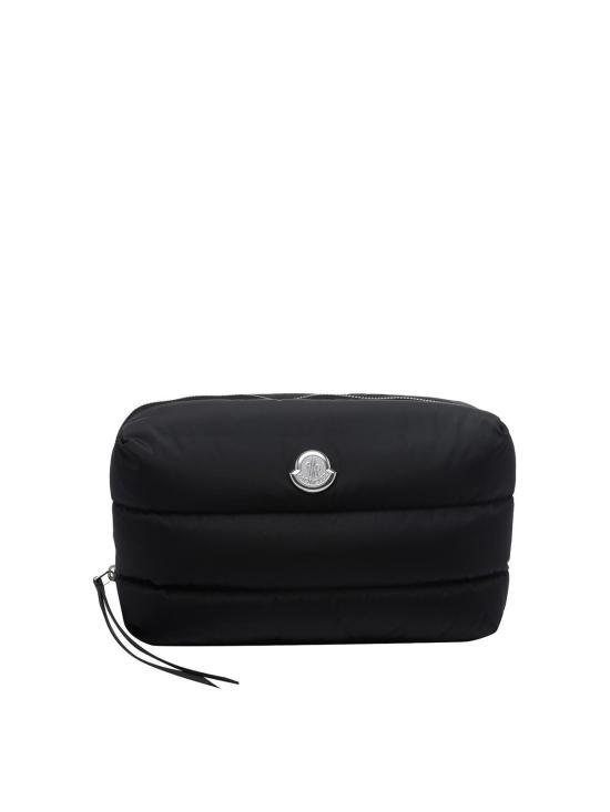 26FW 몽클레어 카라독 퀼티드 뷰티 케이스 6A00003M6275999 BLACK