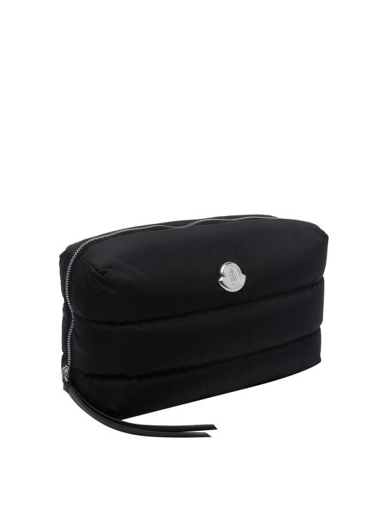 26FW 몽클레어 카라독 퀼티드 뷰티 케이스 6A00003M6275999 BLACK - MONCLER