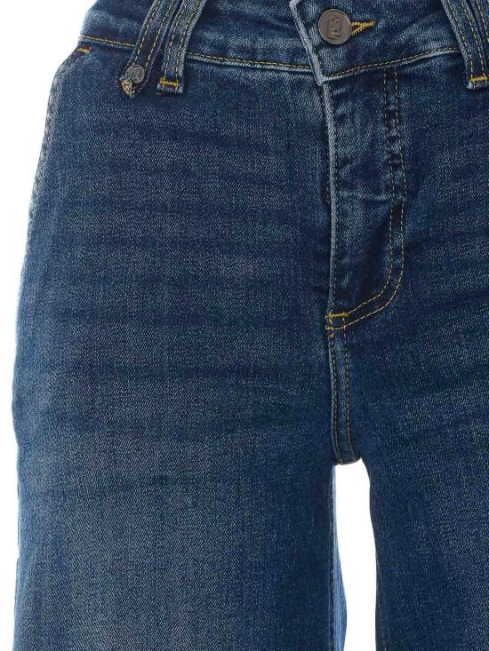 26FW 리우조 스트레이트 팬츠 UF6083DS0857S081 BLUE - LIU JO