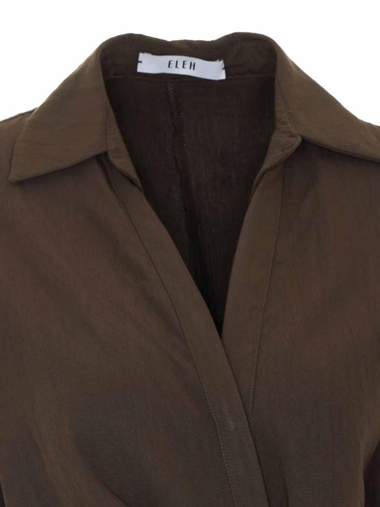 26FW 엘레 셔츠 0200FANGO BROWN - ELEH
