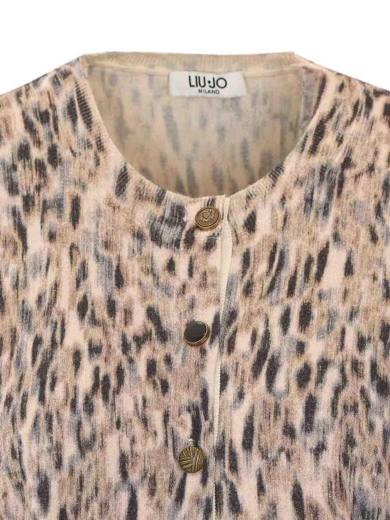 26FW 리우조 가디건 WF6310MA52SA9016 BEIGE - LIU JO