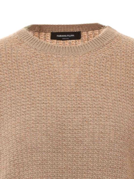 26FW 파비아나 필리피 탑 MAD216F068M2720165 Beige - FABIANA FILIPPI