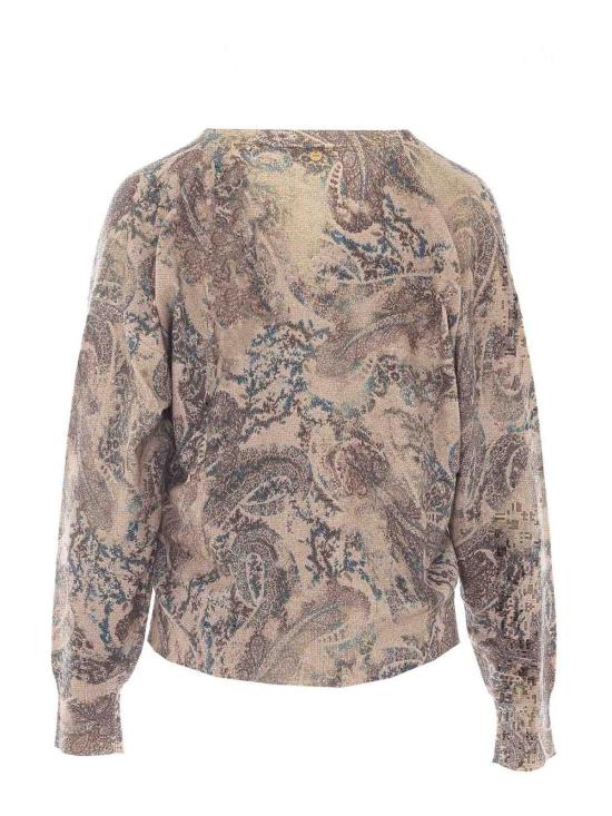 26FW 리우조 탑 WF6311MA52SL9303 Beige - LIU JO