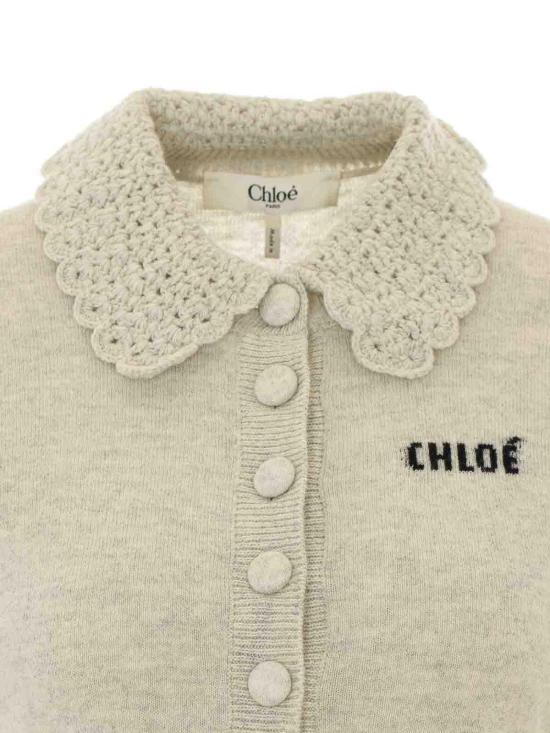 26FW 끌로에 가디건 CH26AMC1671100N GREY - CHLOE