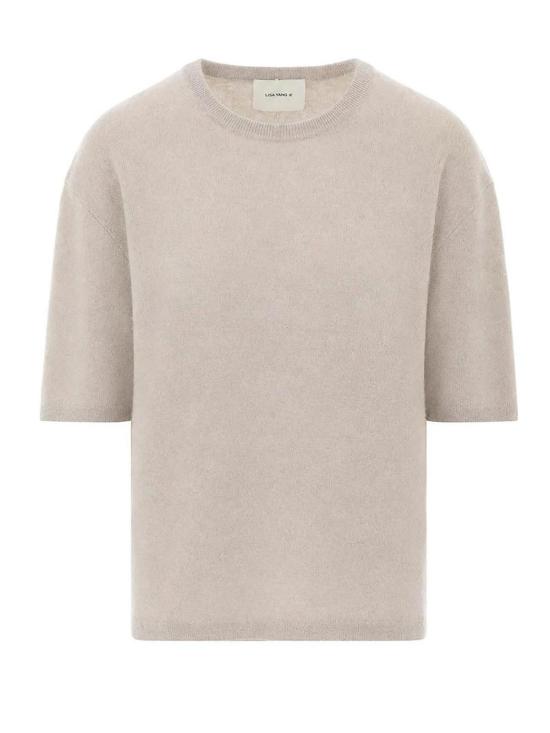 26FW 리사 양 반팔 티셔츠 2026061SZ BEIGE