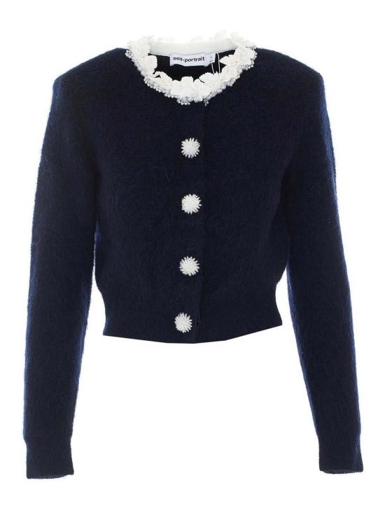 26FW 셀프 포트레이트 탑 176TNAVY Blue