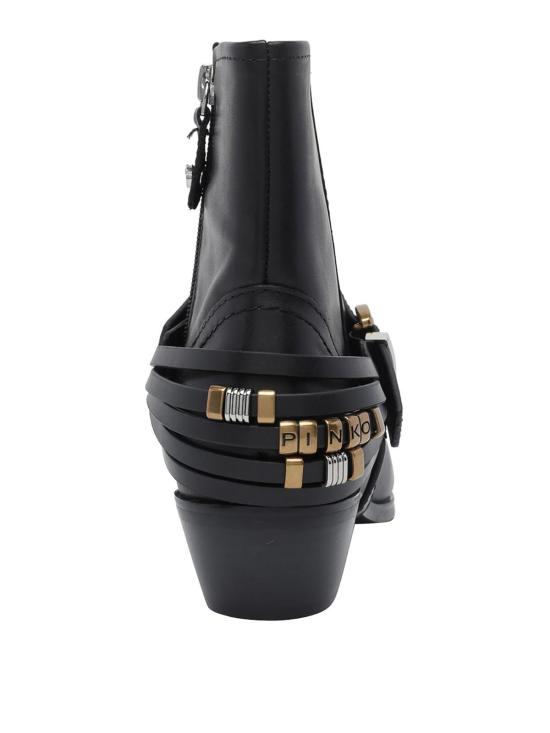 26FW 핑코 부츠 SD0557P001Z99 BLACK - PINKO