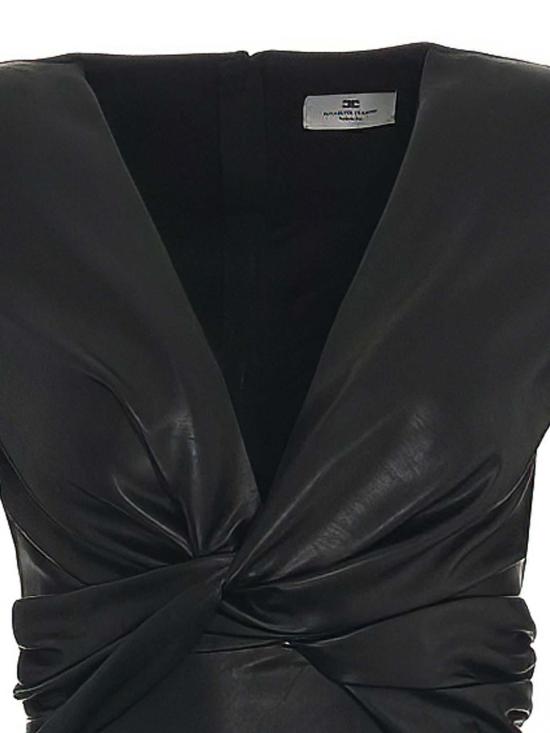 26FW 엘리자베타프랜치 미디 스커트 AB98966E2110 BLACK - ELISABETTA FRANCHI