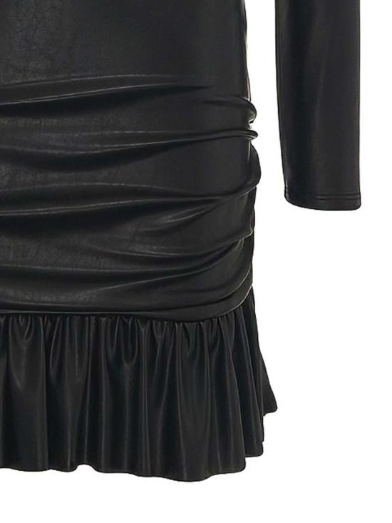 26FW 엘리자베타프랜치 미디 스커트 AB98966E2110 BLACK - ELISABETTA FRANCHI