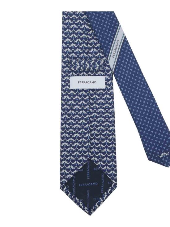 26FW 살바토레 페라가모 넥타이 789828351389 BLUE - SALVATORE FERRAGAMO