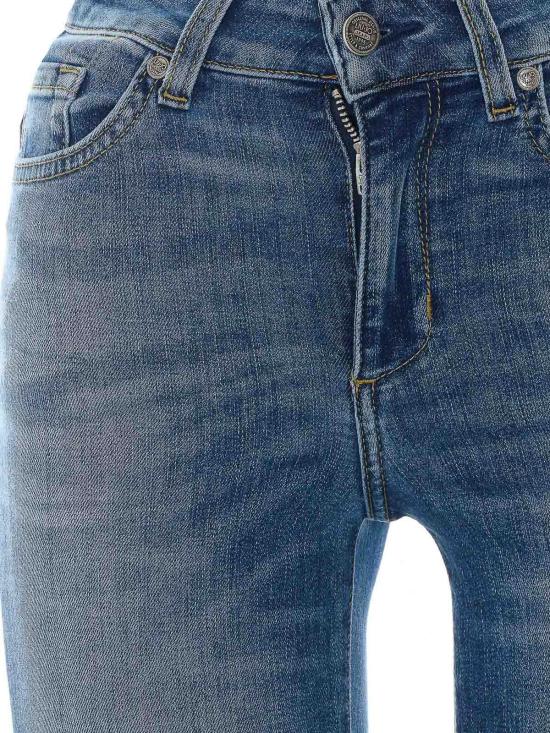 26FW 리우조 스트레이트 팬츠 UF6061DS0817L076 BLUE - LIU JO
