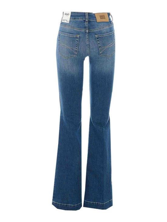 26FW 리우조 스트레이트 팬츠 UF6061DS0817L076 BLUE - LIU JO