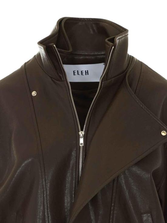 26FW 엘레 가죽 자켓 0038MORO BROWN - ELEH