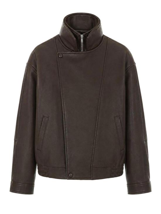 26FW 엘레 가죽 자켓 0038MORO BROWN