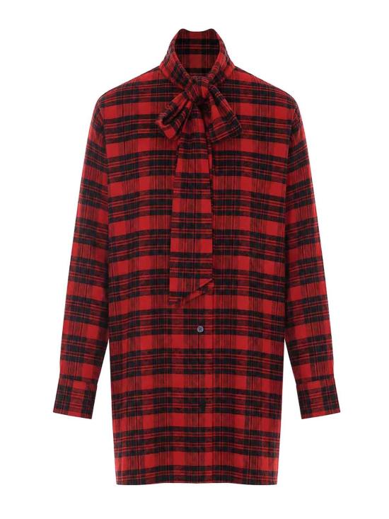 26FW 트루 에비뉴 셔츠 PIPPIJAPANESECHECKRED