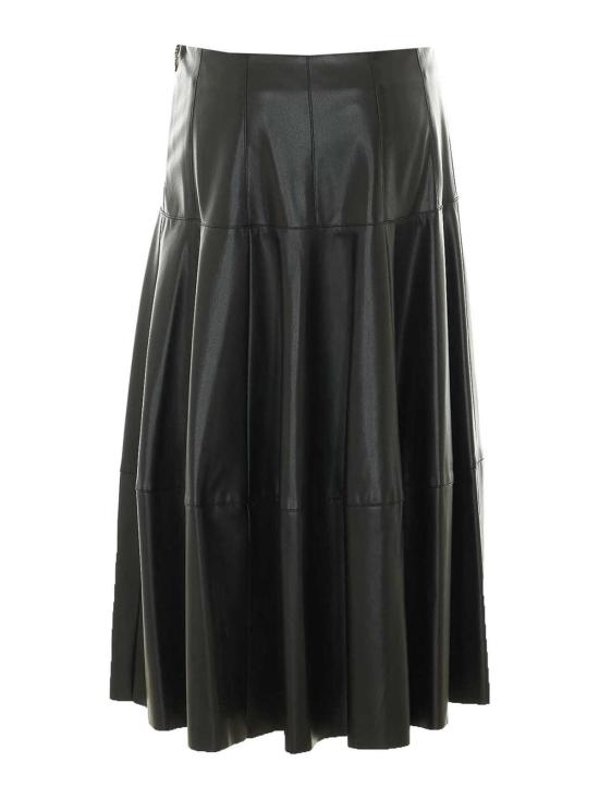 26FW 리우조 롱 스커트 CF6066E062422222 BLACK - LIU JO