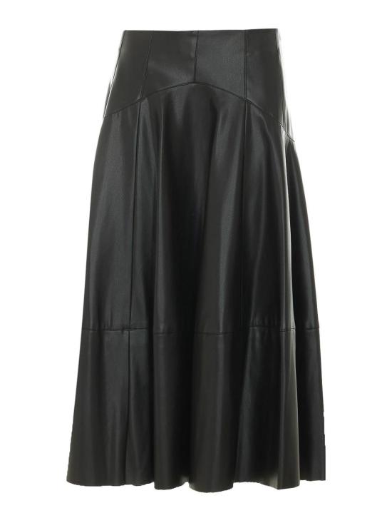 26FW 리우조 롱 스커트 CF6066E062422222 BLACK