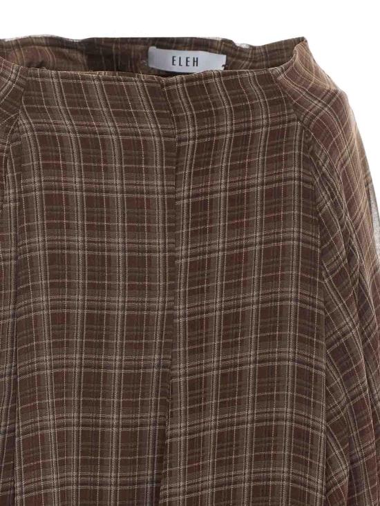26FW 엘레 미디 스커트 0294MARRONE BROWN - ELEH