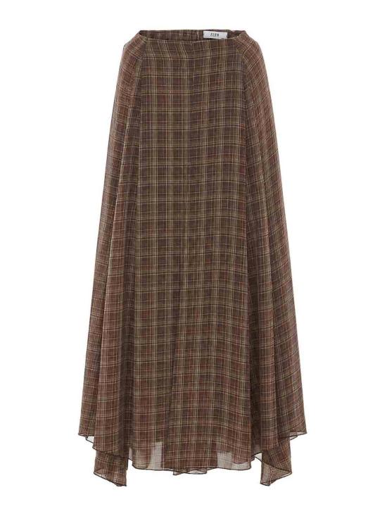 26FW 엘레 미디 스커트 0294MARRONE BROWN