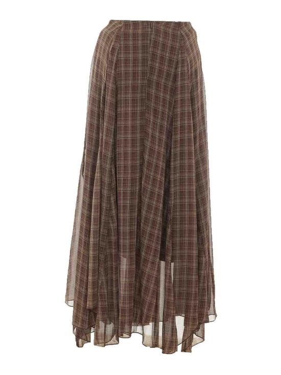 26FW 엘레 미디 스커트 0294MARRONE BROWN - ELEH