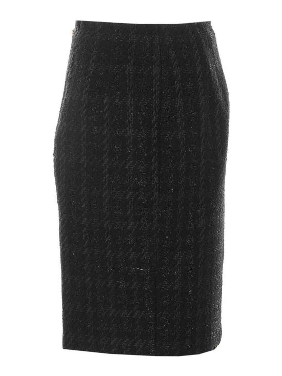 26FW 엘리자베타프랜치 미디 스커트 GO23267E2110 BLACK - ELISABETTA FRANCHI