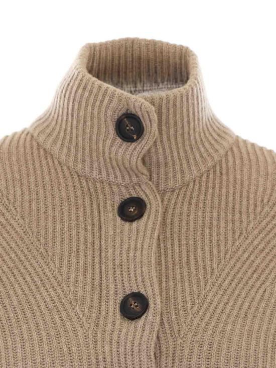 26FW 브루넬로 쿠치넬리 가디건 M16750836C077 BROWN - BRUNELLO CUCINELLI