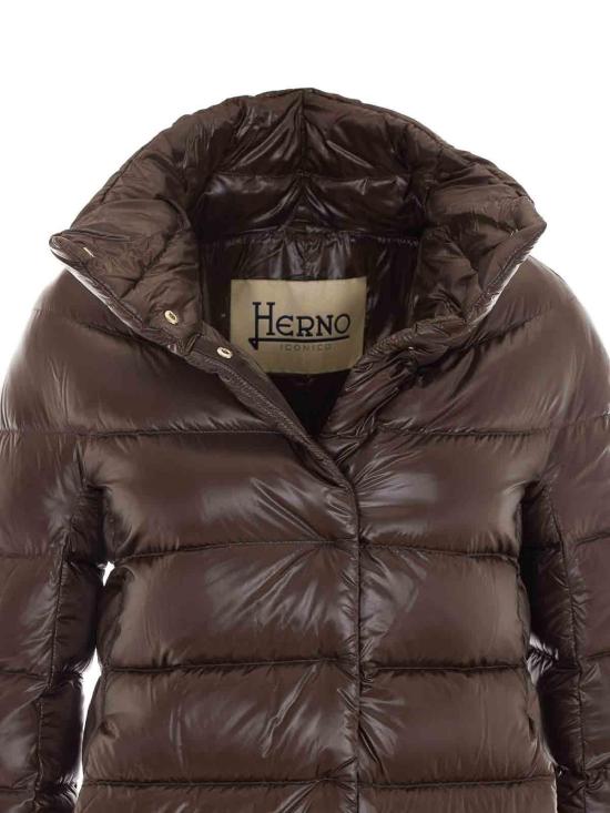26FW 에르노 도라 다운 코트 PI0177DIC12017Z8800 BROWN - HERNO